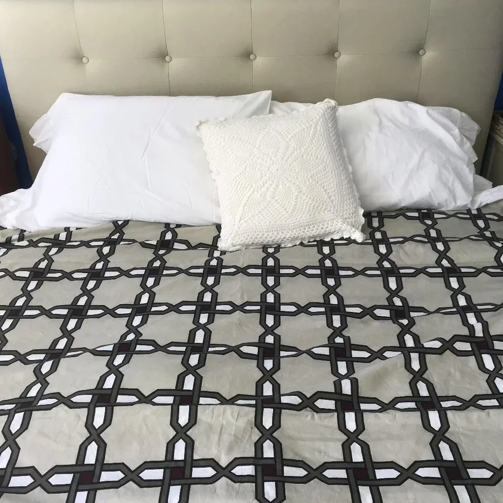 Vintage H&M Duvet Cover, Geometric, Twin